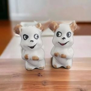 Vintage Dog Salt &‎ Pepper Shaker
